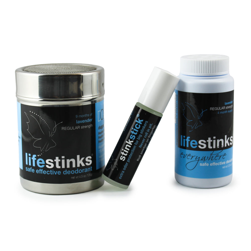 lifestinks 3-part deodorant set