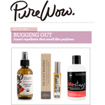 Screenshot from Pure Wow! blog recommending Life Stings bug repellent. 