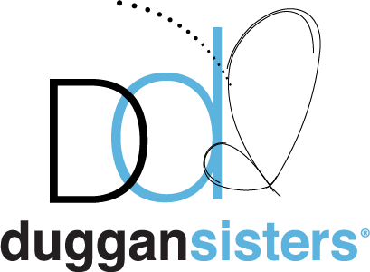 duggan sisters brand logo with 3 interlocking D's