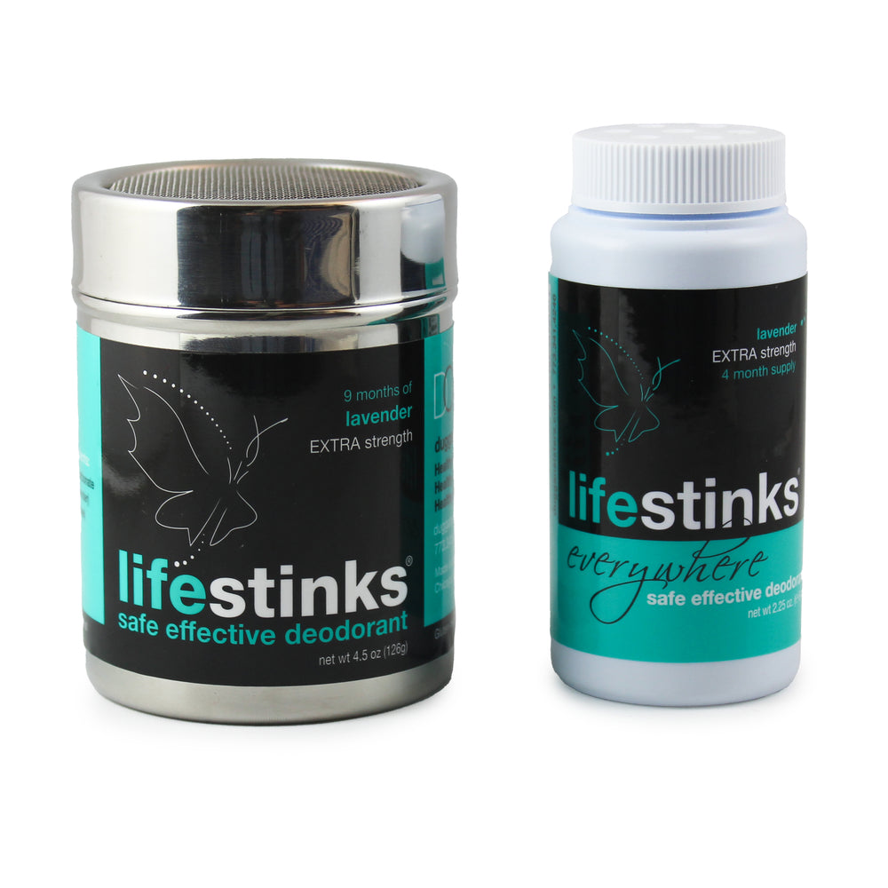 lifestinks home & away deodorant set